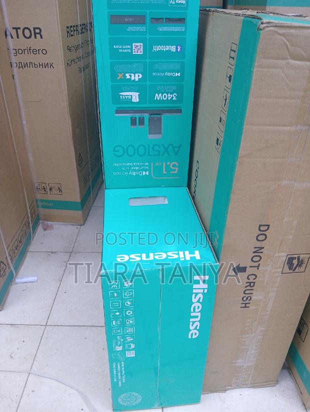 Hisense AX5100G 5.1 Ch Dolby Atmos Wireless Soundbar System