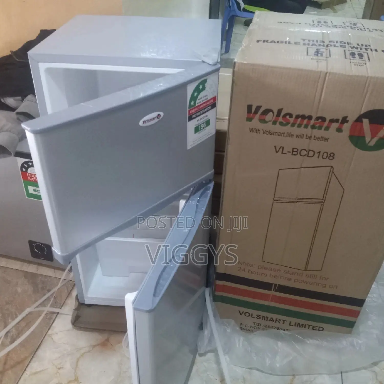 108 Litre Double Door Fridge
