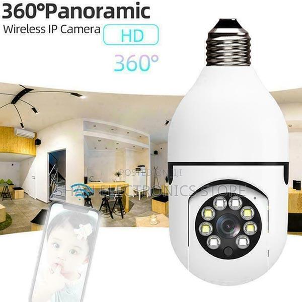 1080p Hd E27 Wi-Fi Light Bulb Camera; 2.4/5g CCTV Bulb PTZ - main view