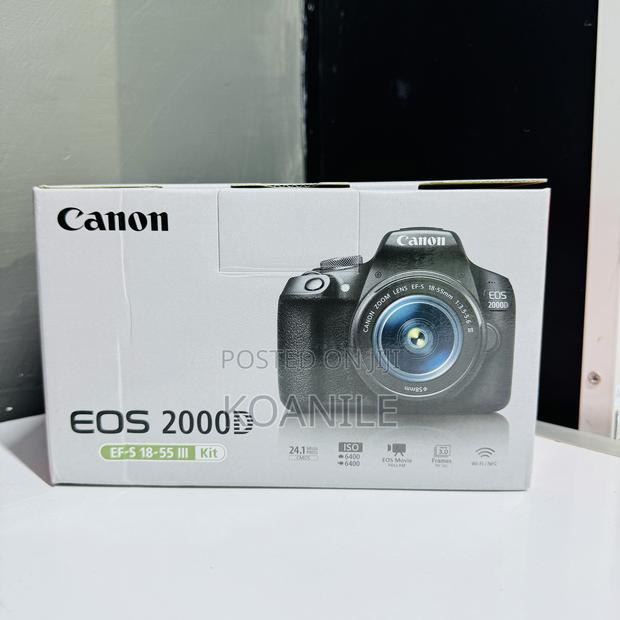 Canon EOS 2000D DSLR With 18-55mm Zoom Lens Kit - thumbnail 2