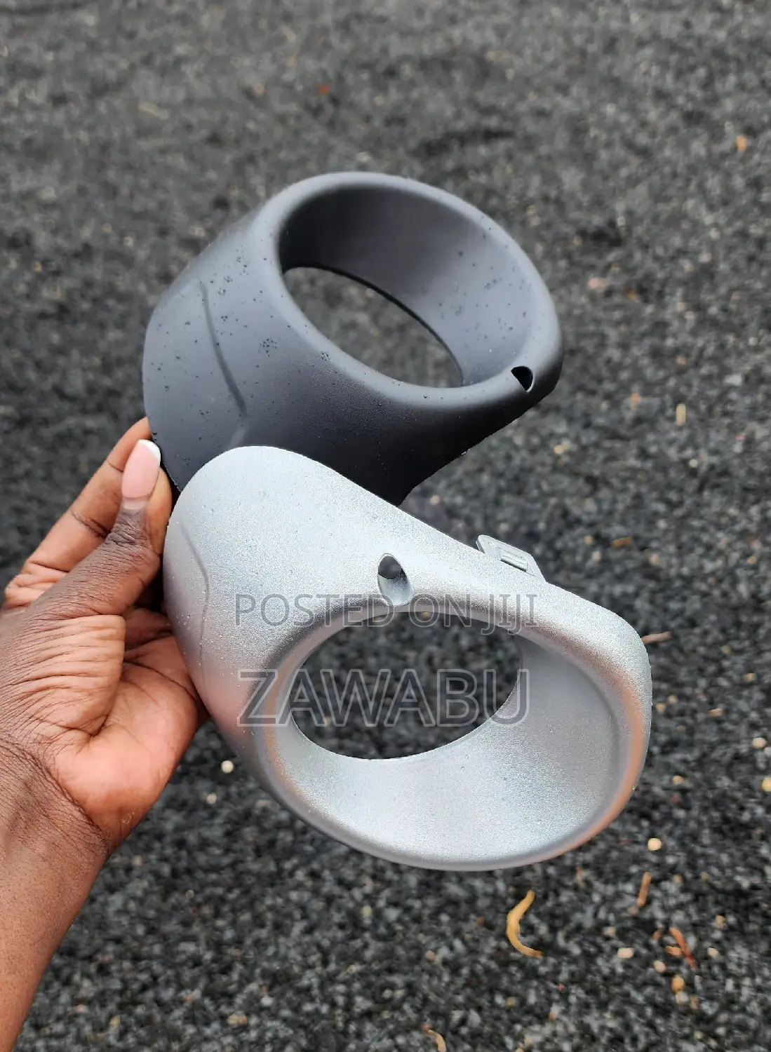 Outlander Foglight Cover Black/Silver
