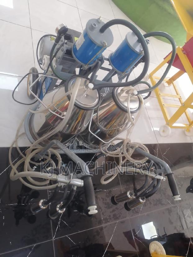 Double Bucket Milking Machine Super Quality - main view