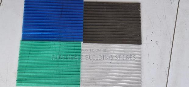 8mm Hollow Polycarbonate Sheet-5.8mtrs by 2.1mtrs