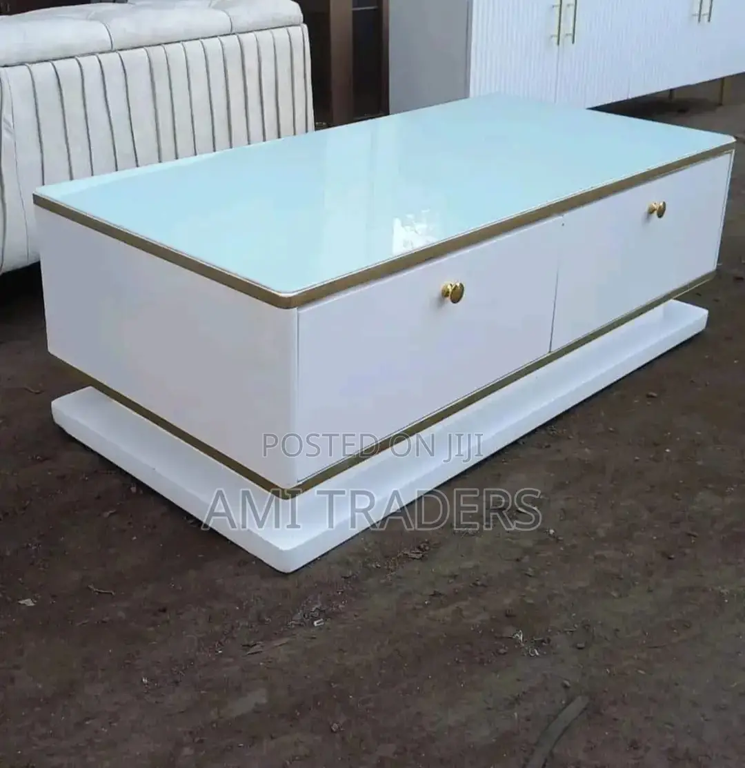 Coffee Table (White Golden)