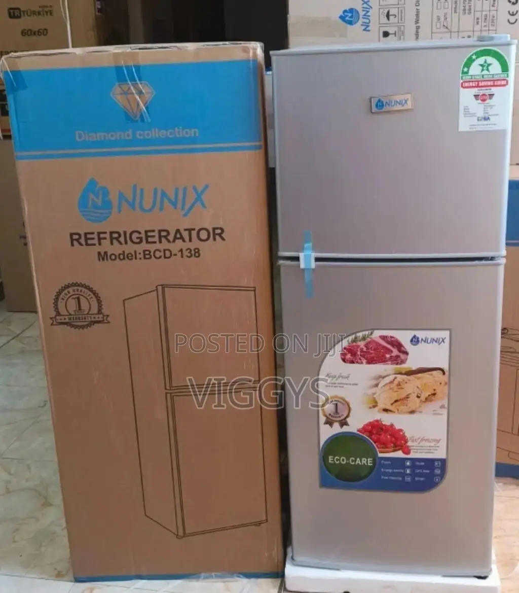 Double Door Fridge 138litre