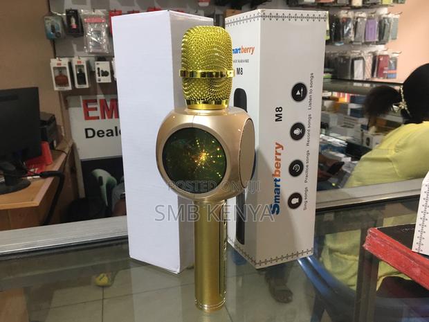 Original M08 Karaoke Microphone With Deep Bass Speaker - thumbnail 2
