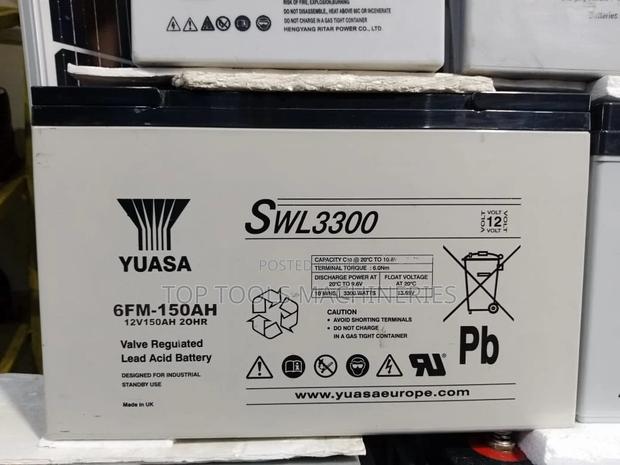 Yuasa 150ah Deep Cycle Battery - main view