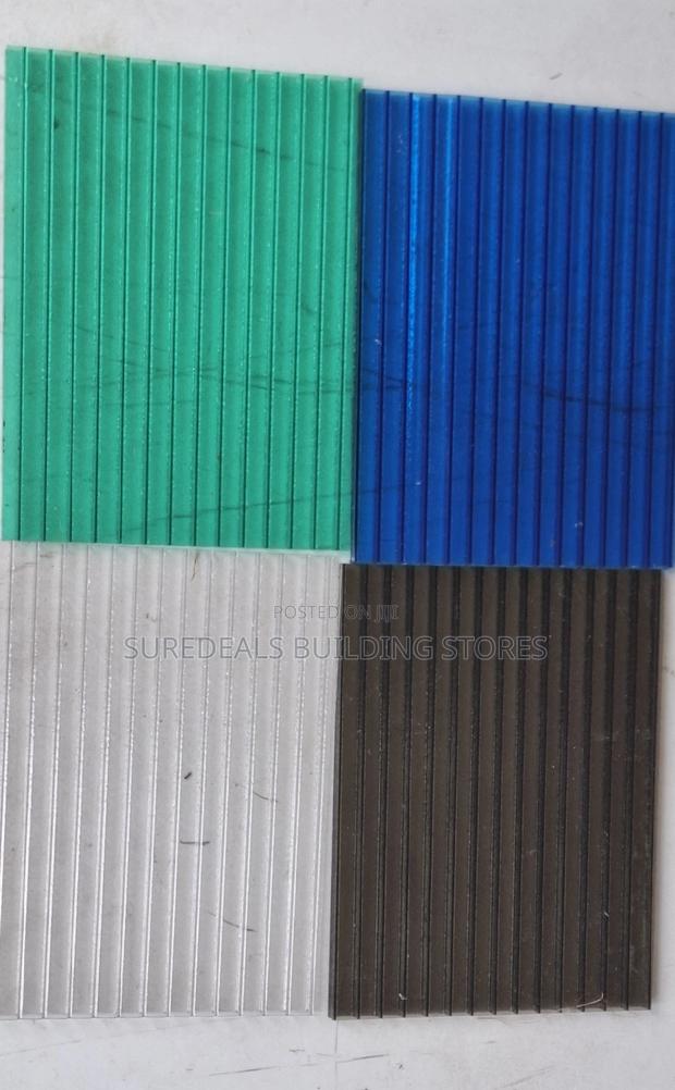 Hollow Polycarbonate Sheet(Clear,Green,Blue,Bronze) - thumbnail 3