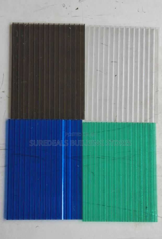 Hollow Polycarbonate Sheet(Clear,Green,Blue,Bronze) - thumbnail 4
