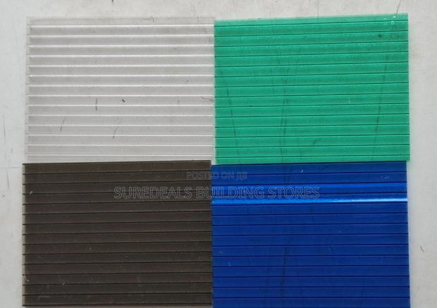 Hollow Polycarbonate Sheet(Clear,Green,Blue,Bronze)