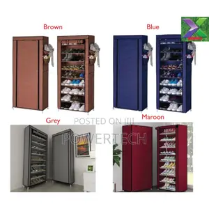 Single Shoe Rack With Cover