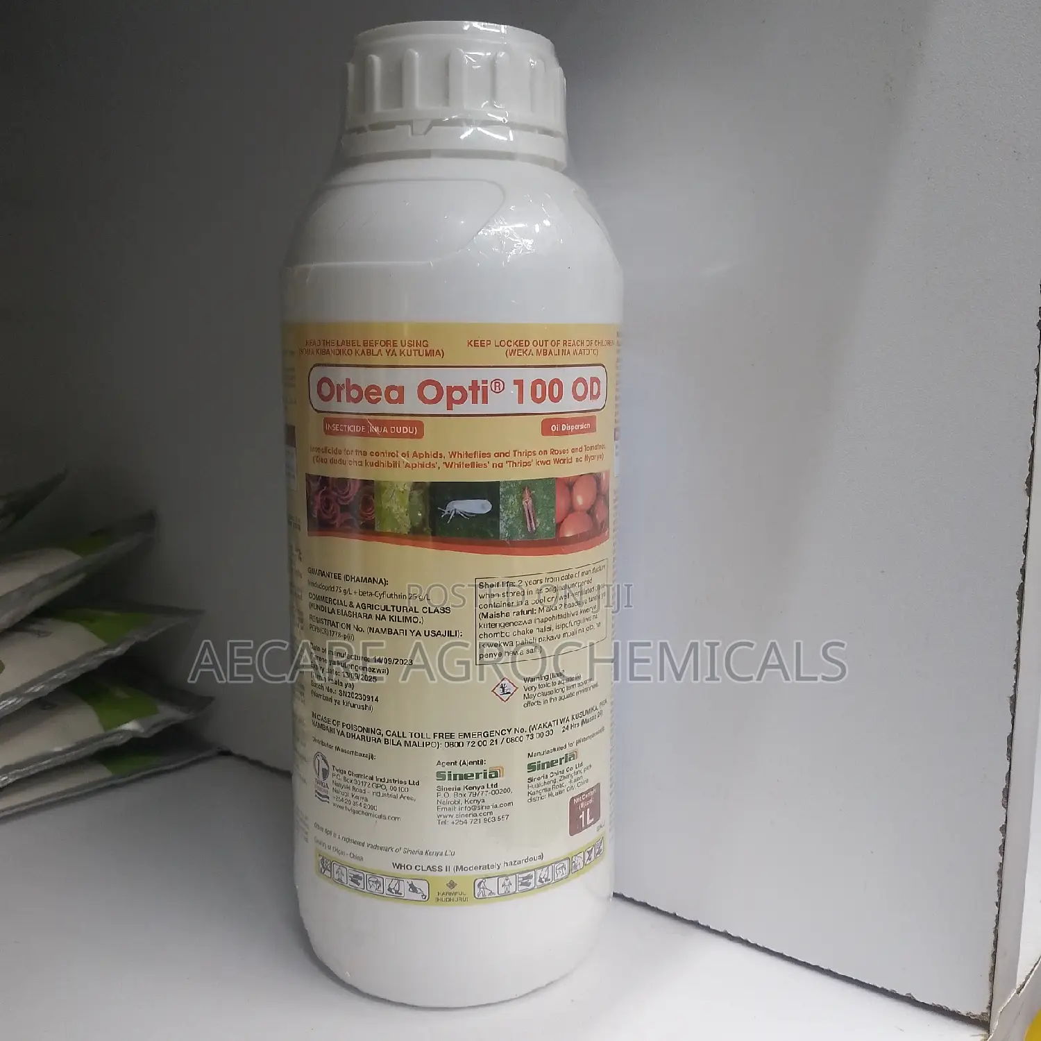 Orbea Opti 100 Od Insecticide 1 Litre (Thunder Alternative)