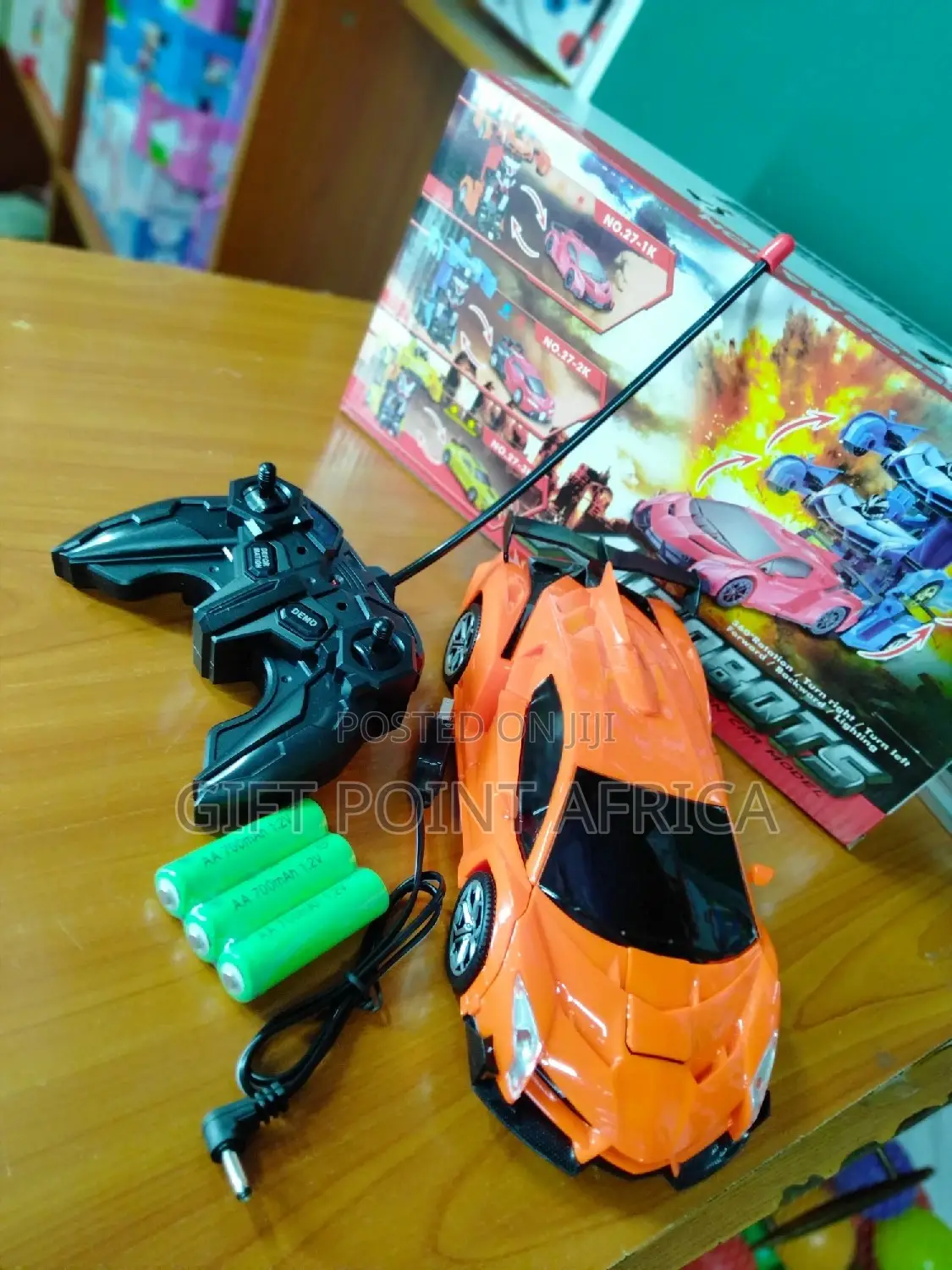 Deformation Rechargeable Remote Control Toy Car for Kids