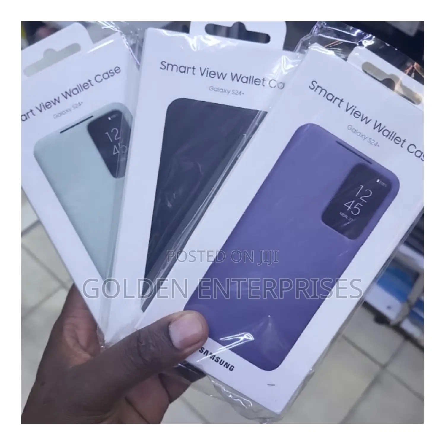 Samsung Ultra 24+ Clear View Smart Flip Cover