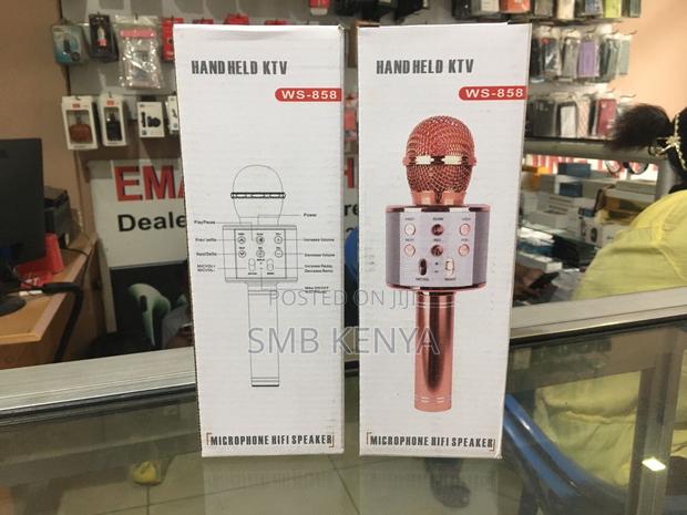 Bluetooth Karaoke Microphone Inbuilt Speaker