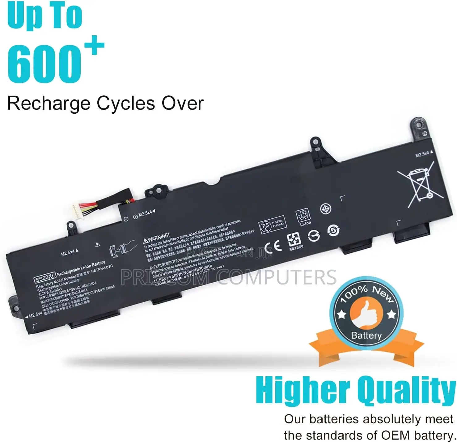 Laptop Battery For HP Elitebook 840 G5 G6 740 G5 830 G5 G6