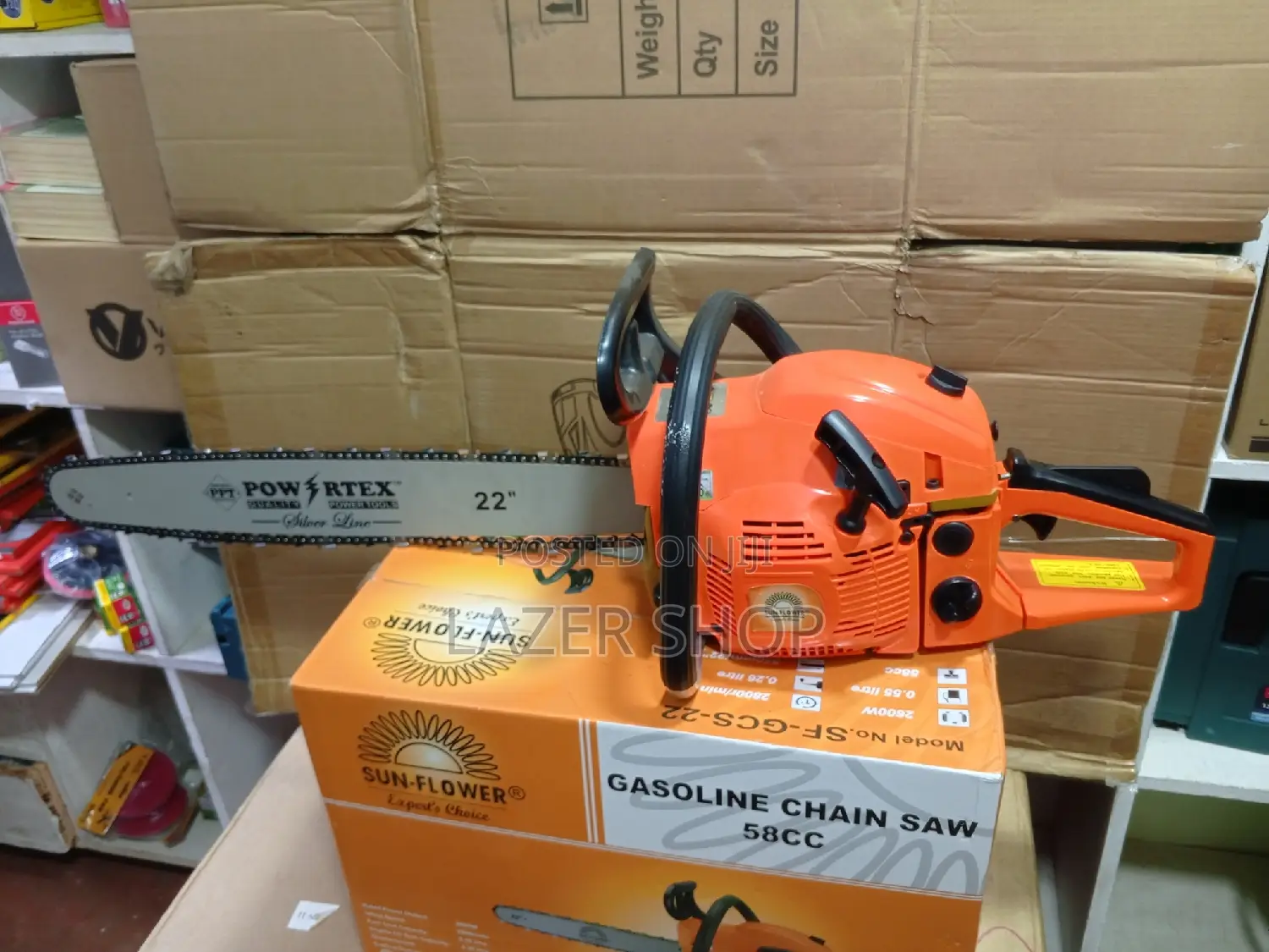 22" Powertex Chainsaw