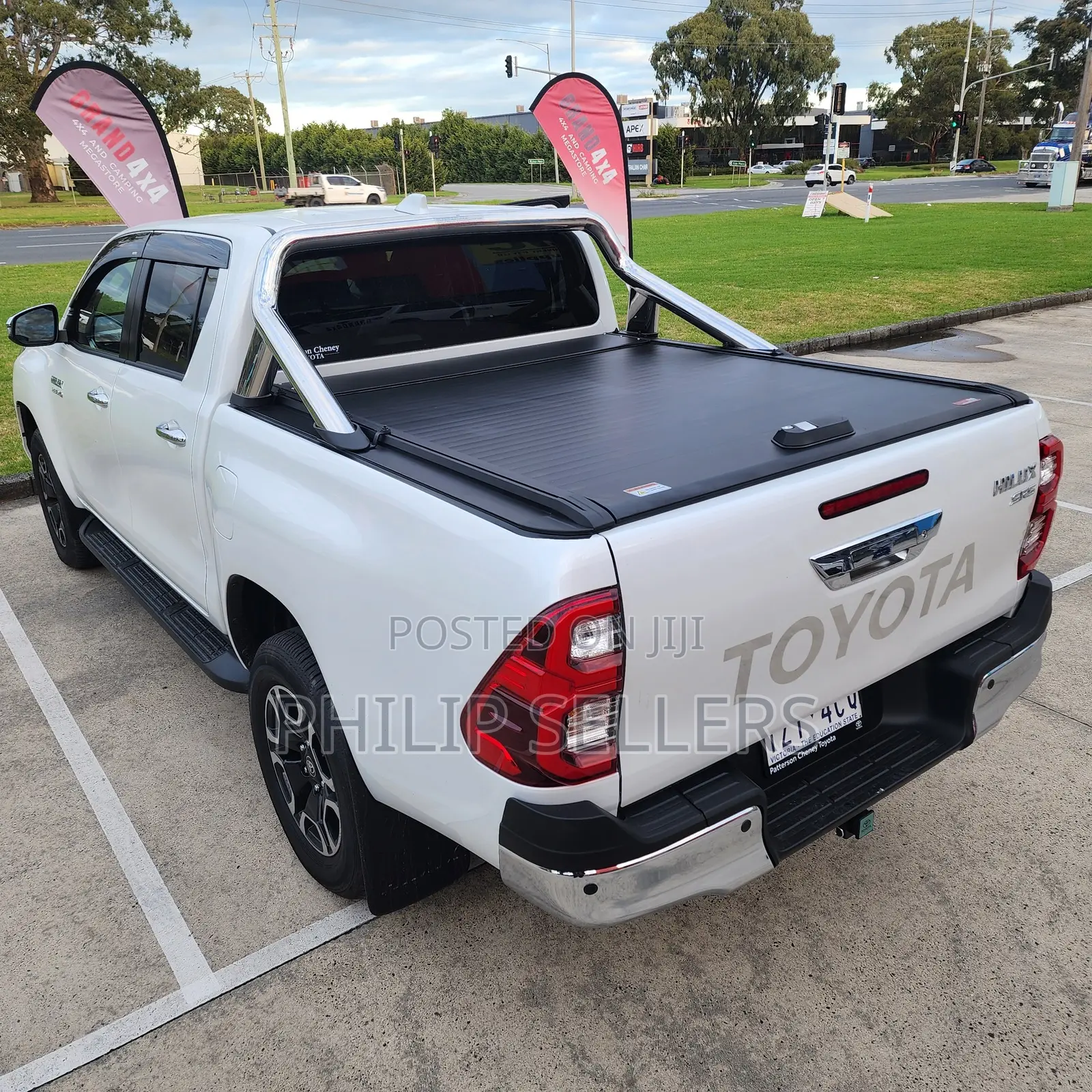 Rectractable Roller Shutter Tonneau Cover for Toyota Hilux 2