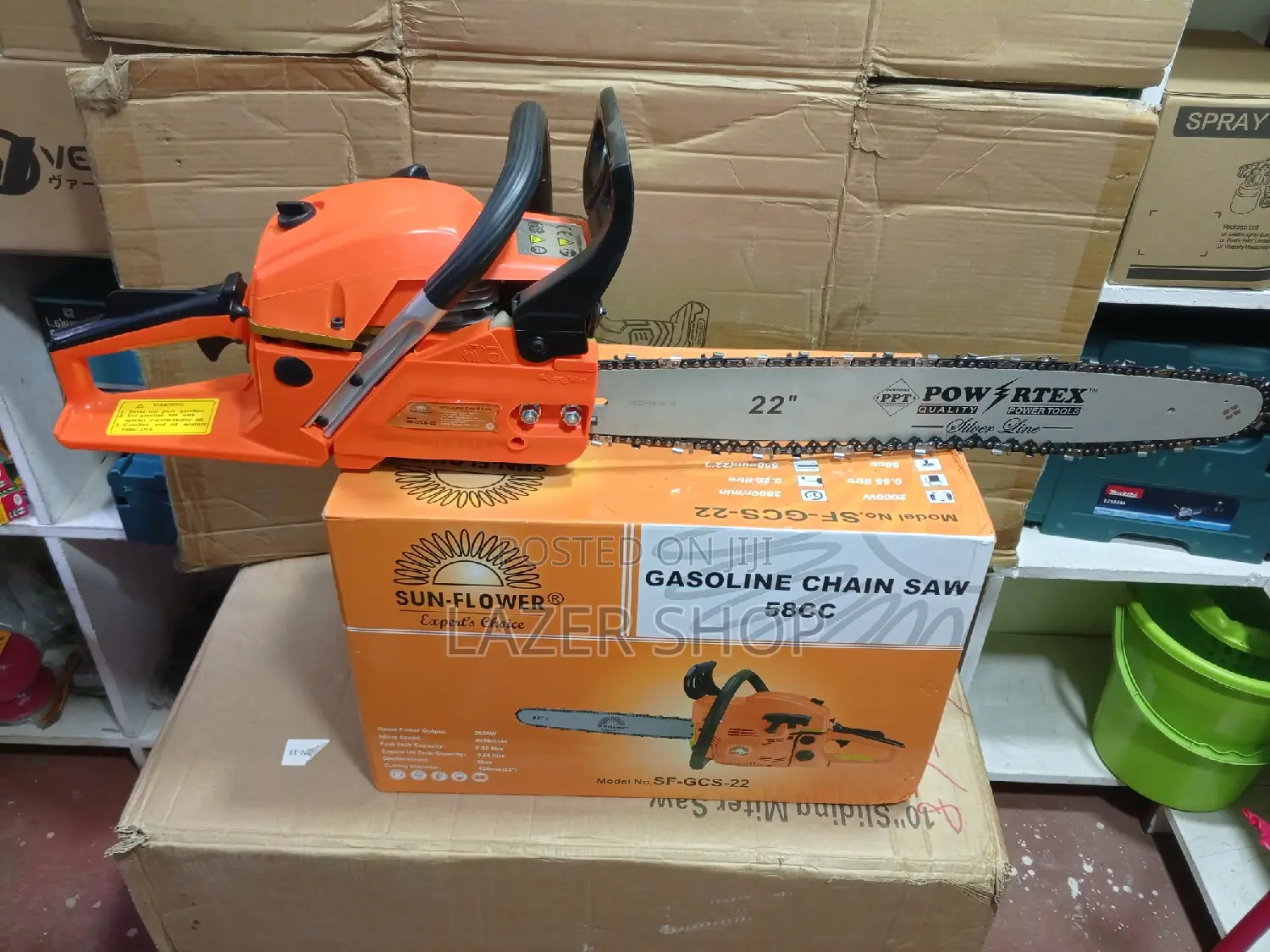 22" Gasoline Chainsaw