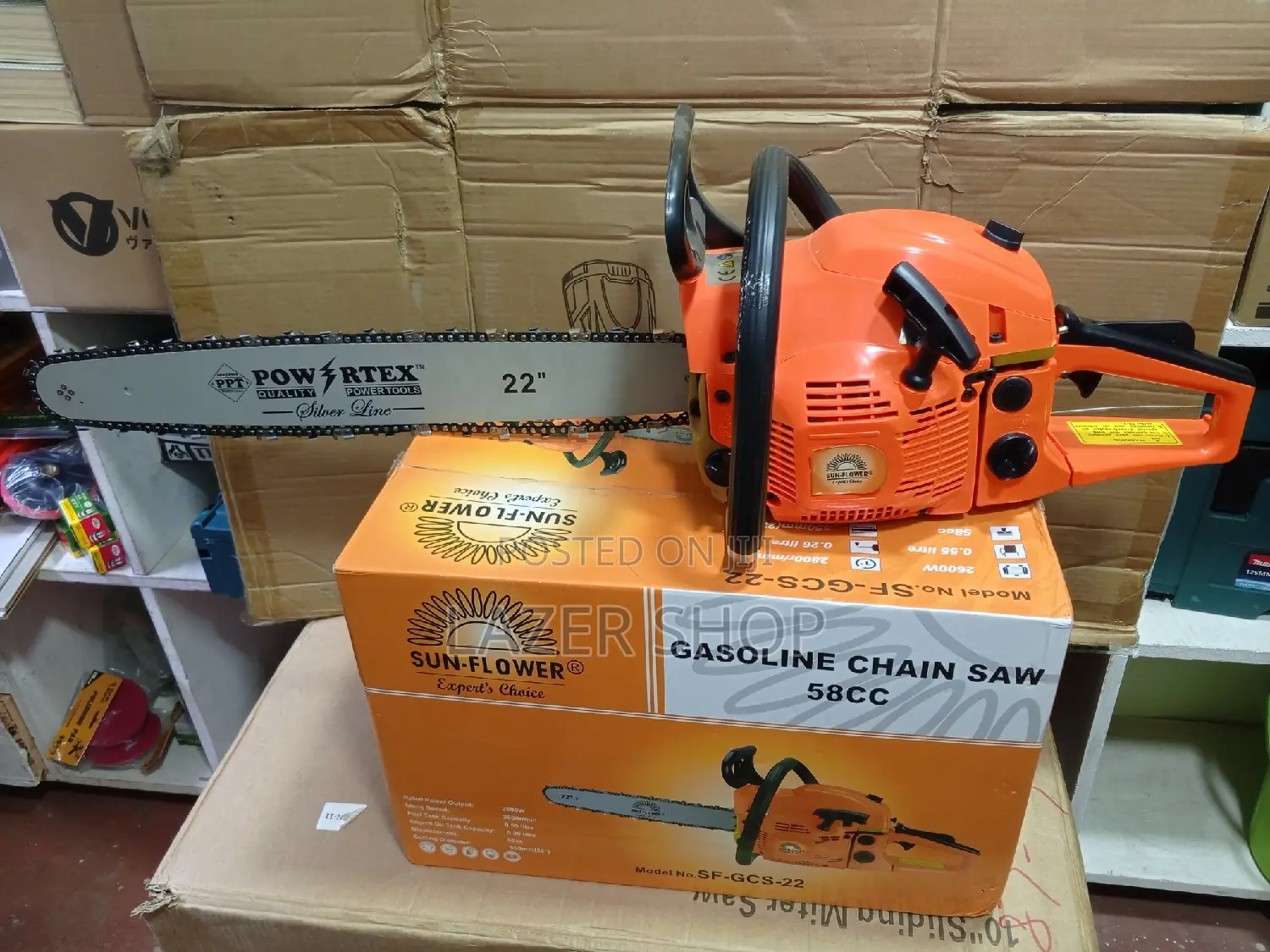 22" Gasoline Chainsaw