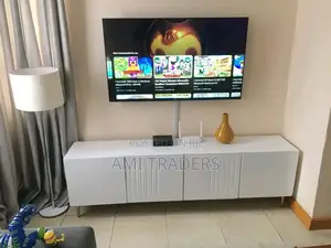 6ft Luxury White Tv Stand