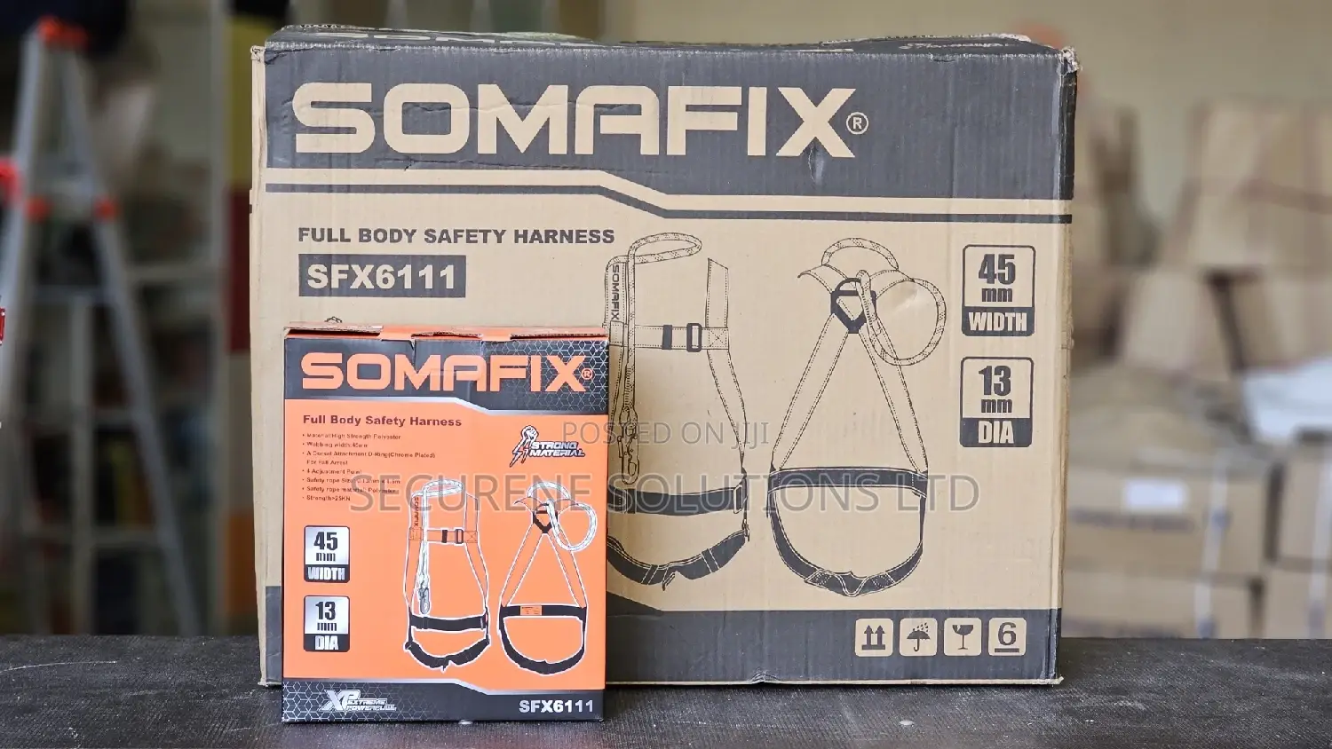 Safety Full Body Rope/Full Body Safety Harness SOMAFIX