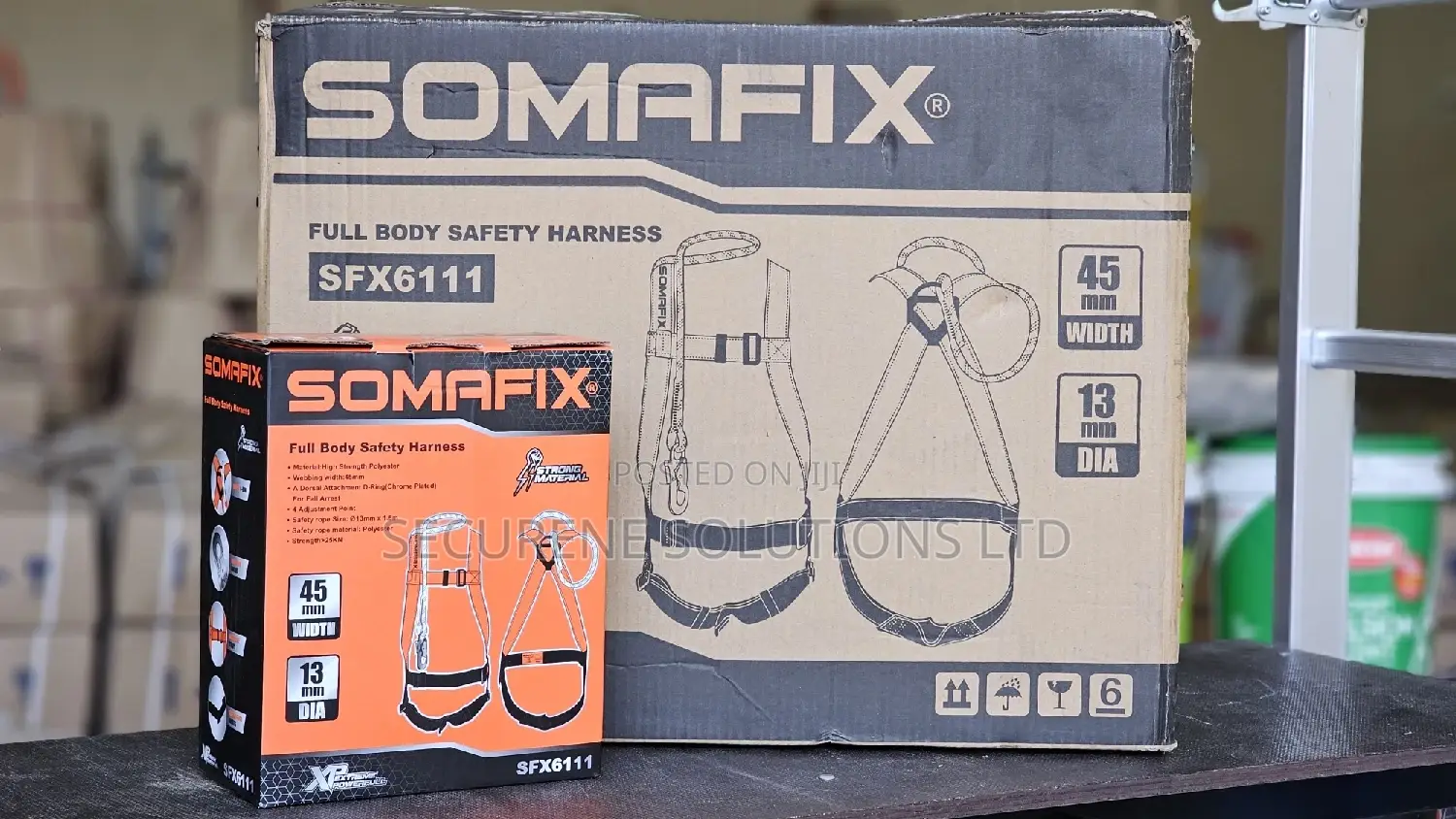 Safety Full Body Rope/Full Body Safety Harness SOMAFIX