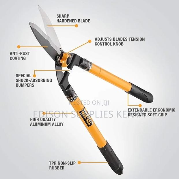 Hedge Shears Tolsen Telescopic Adjustable Hedge Shears - thumbnail 2