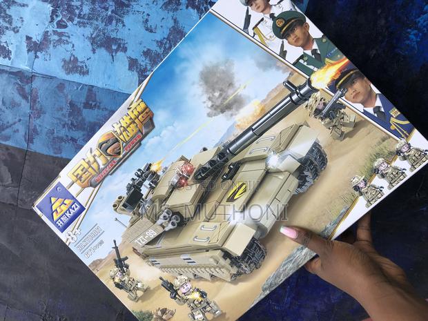 Military Tank Block* Lego Blocks 671 DYI Building Bricks
