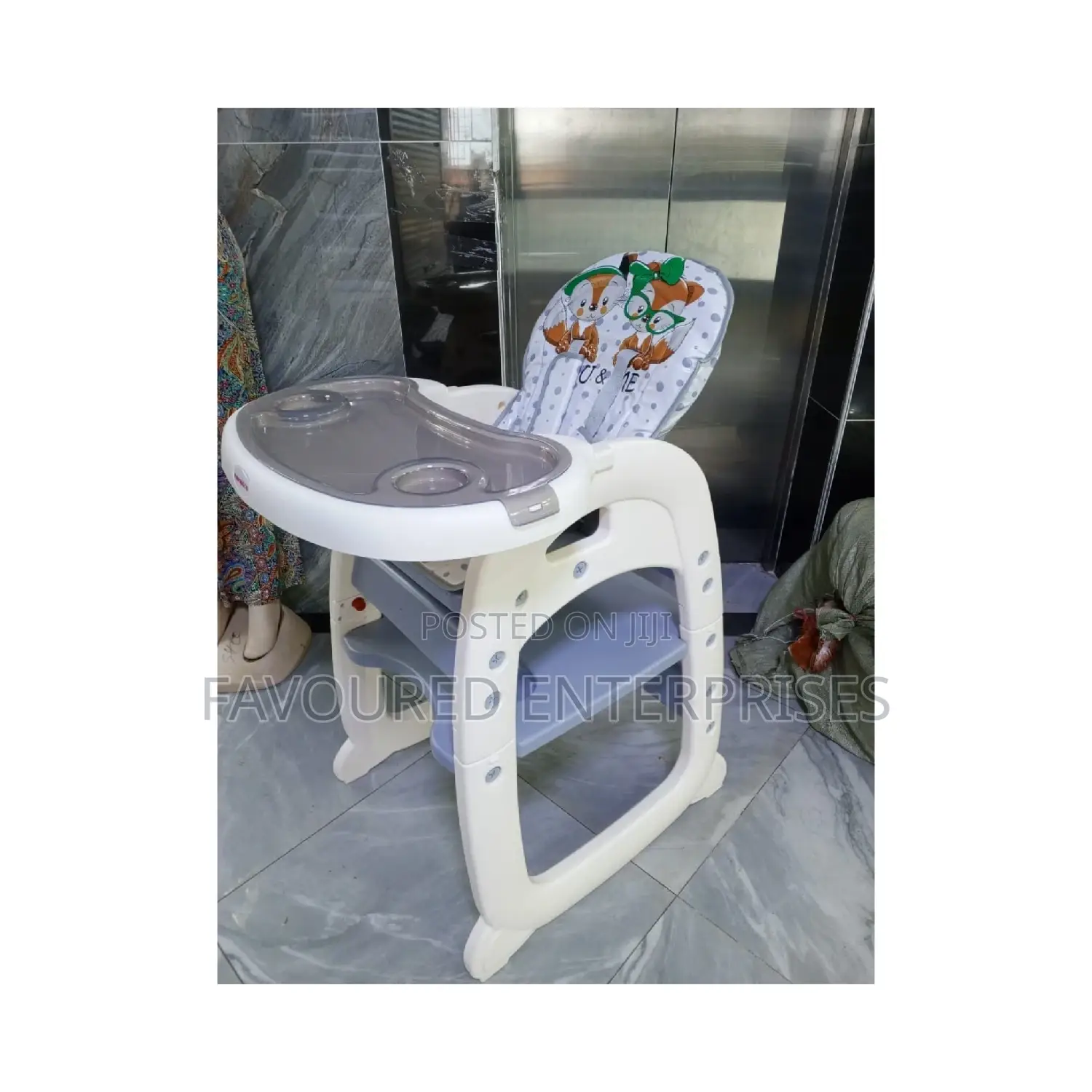 3 in 1 Convertible Baby High Feeding Chair-