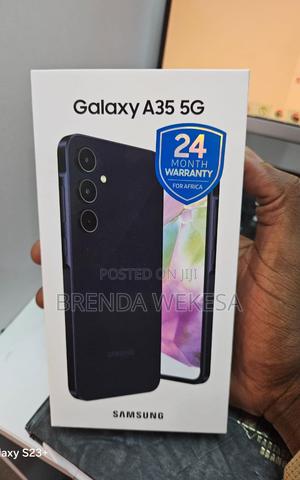 New Samsung Galaxy A35 256 GB Black - thumbnail 2