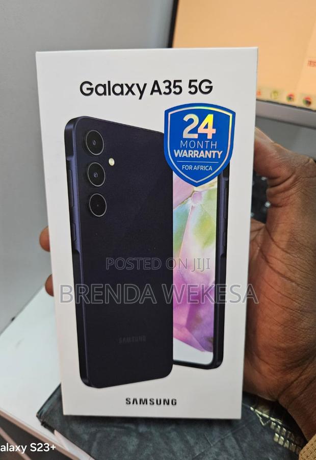 New Samsung Galaxy A35 256 GB Black - thumbnail 3