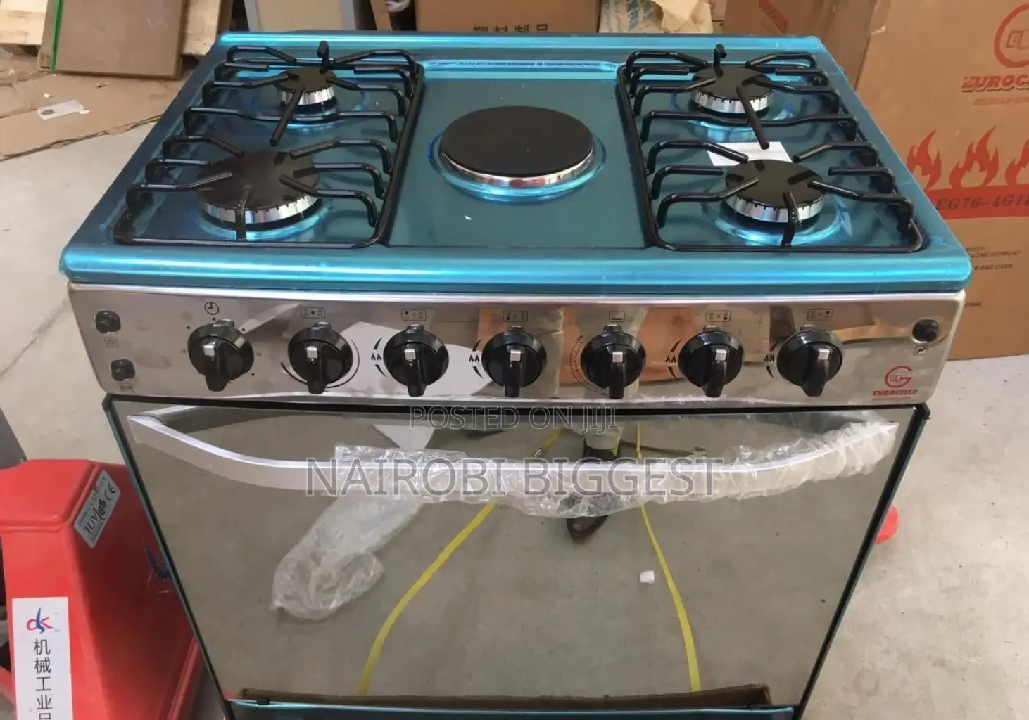Classic Eurochef 4+1 Standing Cooker