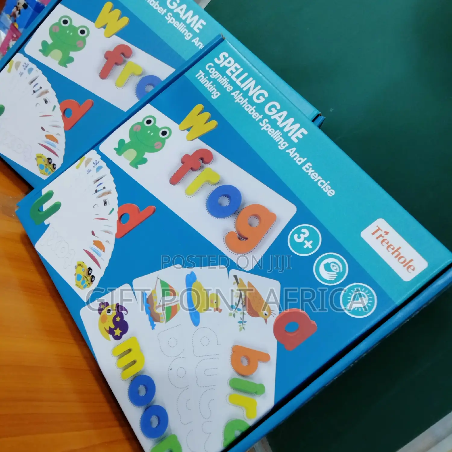 Wooden Educational English Spelling Game for Kids