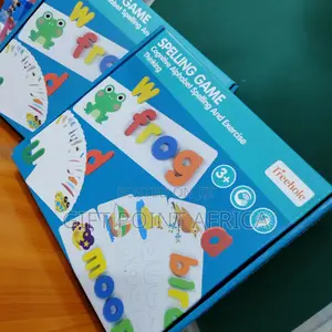 Wooden Educational English Spelling Game for Kids