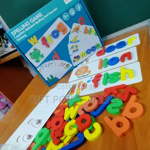 Wooden Educational English Spelling Game for Kids