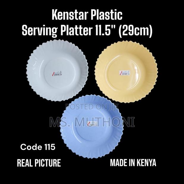 6 Pieces No115 Kenstar Serving Platter Round At - main view