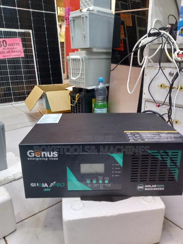 5KVA Genus Hybrid Solar Inverter - main view