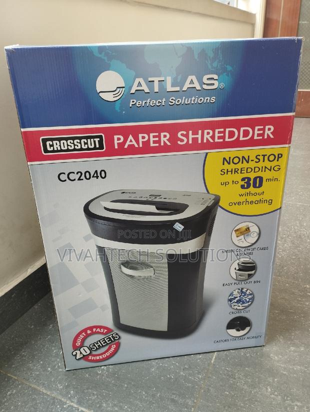 Atlas Cc2040 Shredder ` Atlas Cc2040 20 Sheets ' Cc 2040