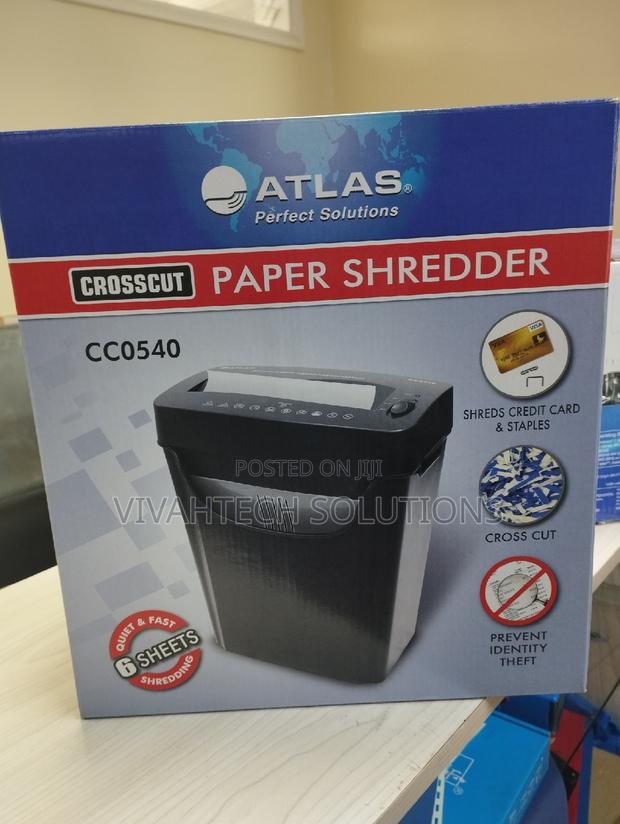 Paper Shredder Cc0540 Cross Cut Atlas // Atlas Cc0540