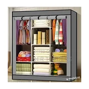 3 Columnmetallic Wardrobe