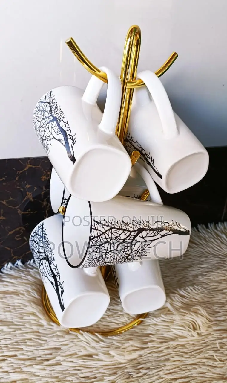 6 Pieces Tree Mugs ;