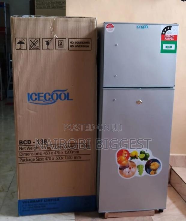 Icecool 138l Fridge Double Door