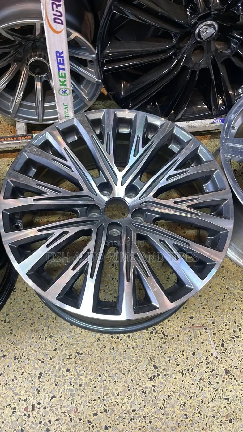 Gray Silver 19 Inch Rims Set 5*114.3