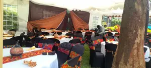 Tents, Chairs, Tables, Cocktail Tables,Stage and Lighting