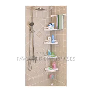Bathroom Corner Stand Shelf Shower Caddy