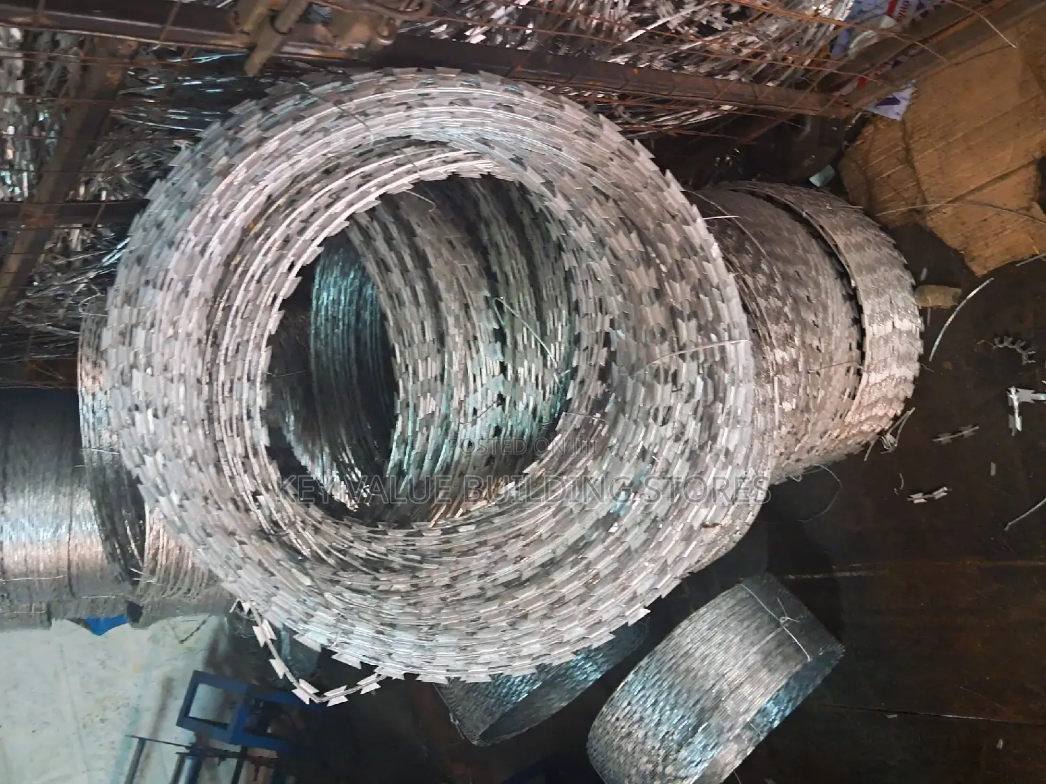 Sharp-Galvanized Razor Wire