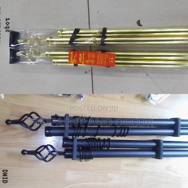 Adjustable Curtain Rods Adjustable Curtain Rods Available - main view