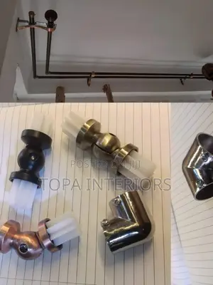 Corner Joints Are Available for L-Shaped Curtain Rods