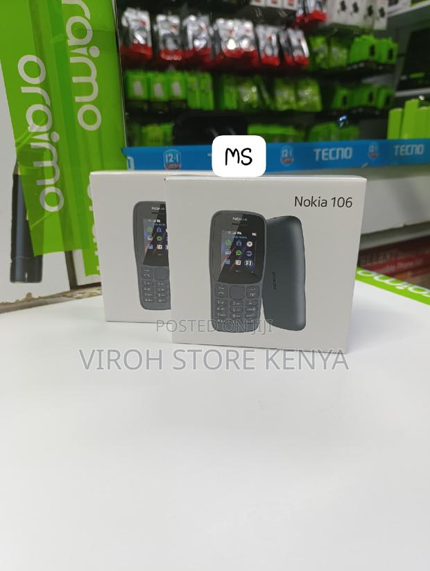 New Nokia 106 Black - main view